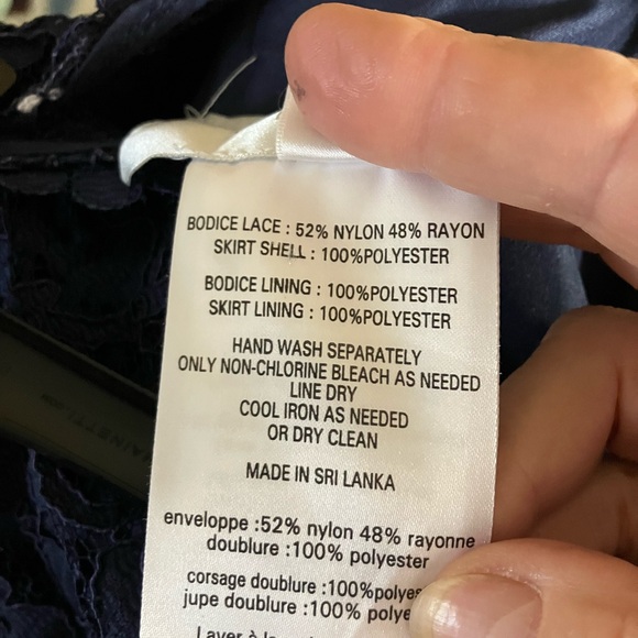 David’s Bridal elegant lace bodice one shoulder Bridesmaid cocktail gown. 10 12 - Picture 6 of 11